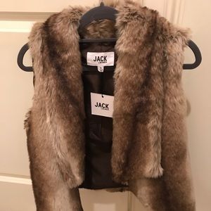 Jack by BB Dakota Fur Vest